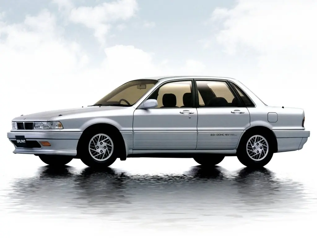 Mitsubishi Galant (E31A, E32A, E33A, E35A, E37A, E39A, E34A) 6 поколение, рестайлинг, седан (10.1989 - 04.1992)